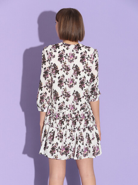 Short floral dress - 2