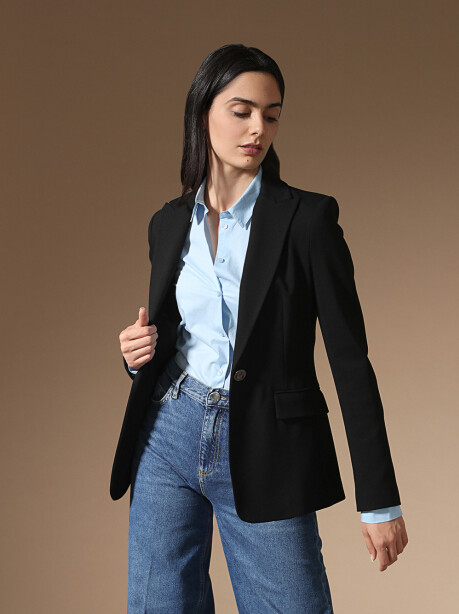 Fabric stitch blazer - 3