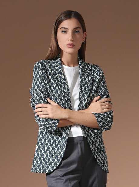 Patterned blazer - 6