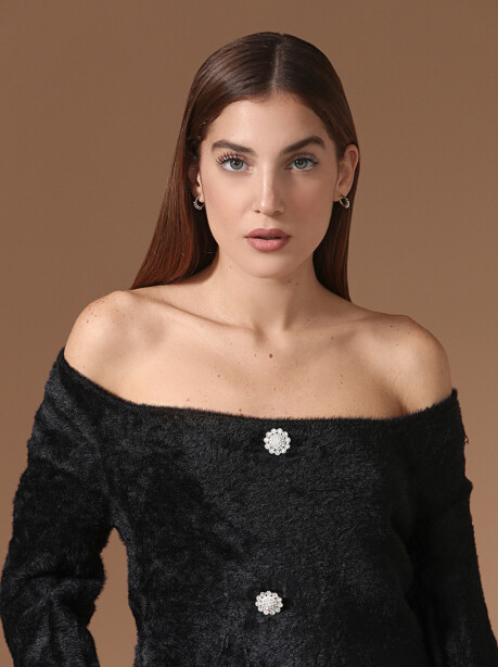 Square neck sweater - 4