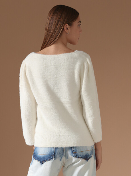 Square neck sweater - 6