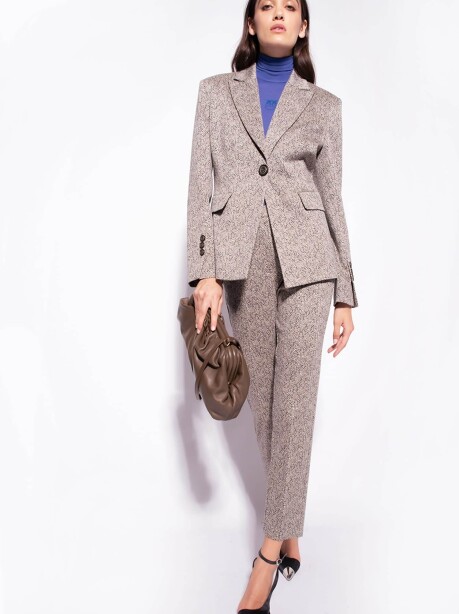 Herringbone blazer - 4