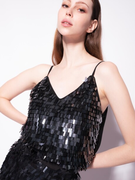 Full square sequin top - 5