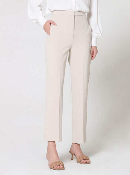 Basic crêpe trousers - 4