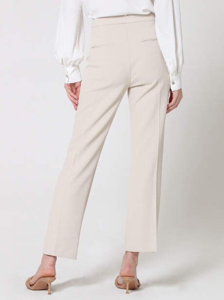 Basic crêpe trousers - 5