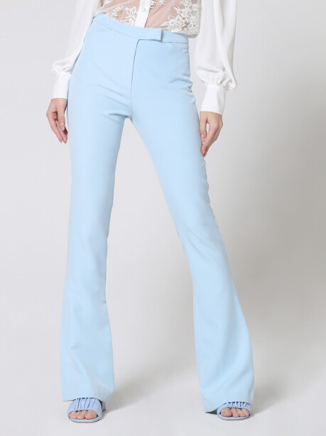 Fluid trousers with back slit - 5