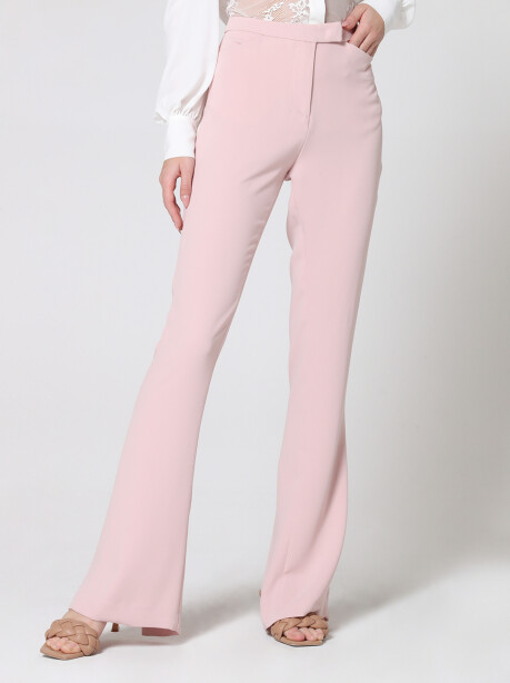 Fluid trousers with back slit - 6