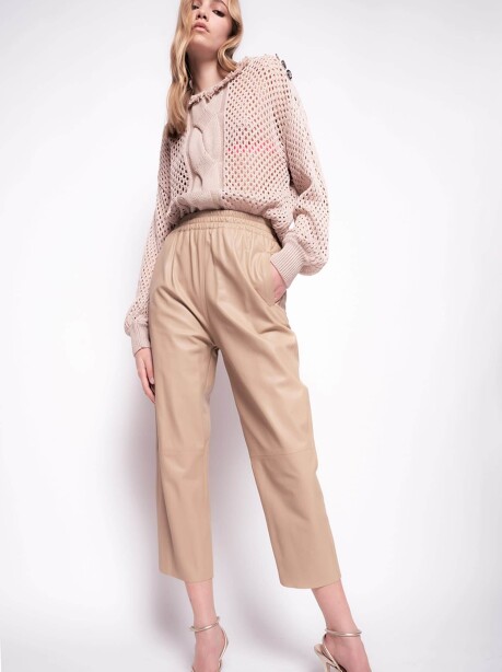 Pantaloni in pelle ultralight - 4