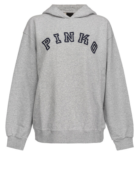 Felpa in cotone organico con logo Pinko - 1