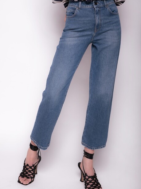 Jeans straight denim recycled - 4