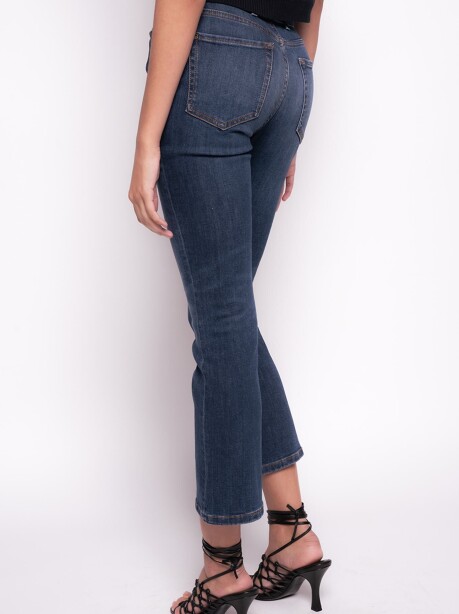 Jeans bootcut con cintura Love Birds - 2