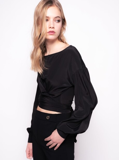 Blusa con nodo - 4