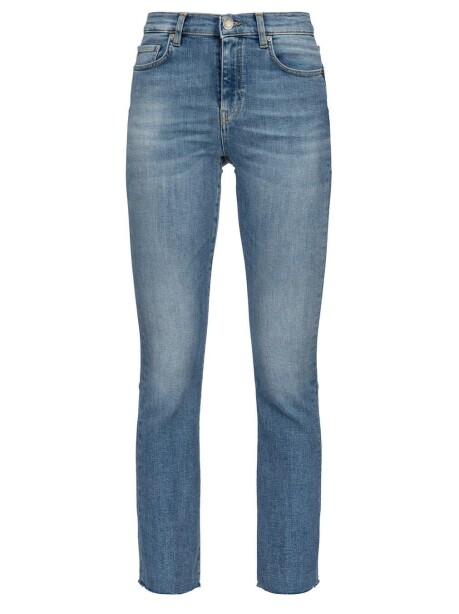 Jeans bootcut alla caviglia - 1