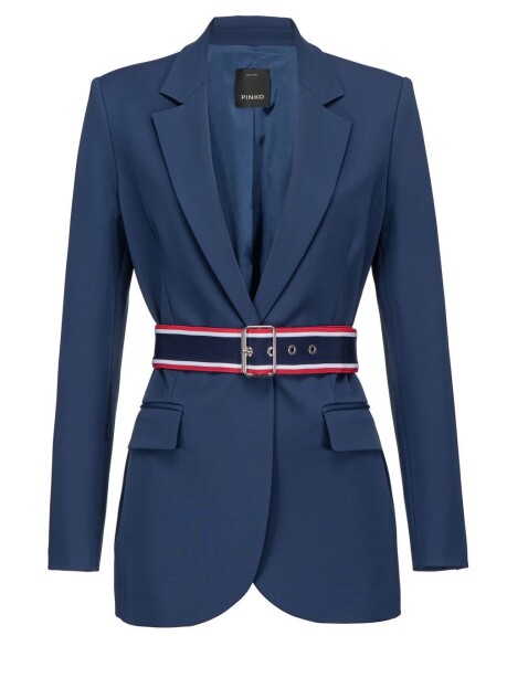 Blazer con cintura sporty - 1