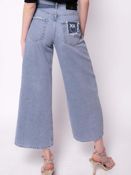 Jeans wide leg denim vintage - 2