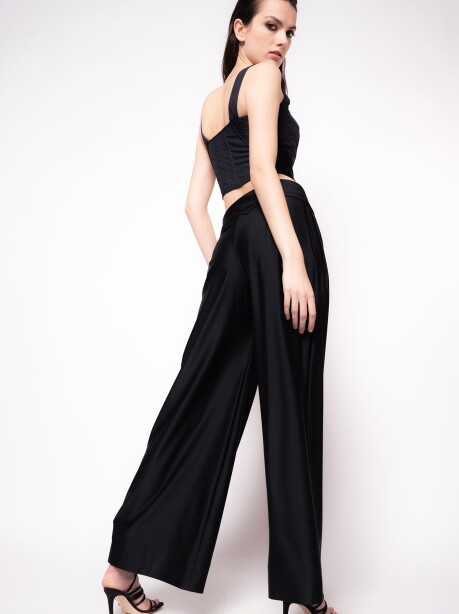 Pantaloni wide leg tecnici REIMAGINE - 4