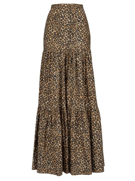 Maxi gonna animalier leopardo - 1