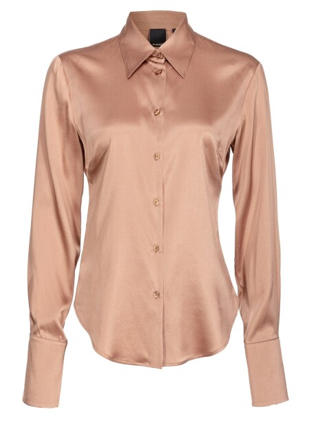 Camicia in satin di seta - 3