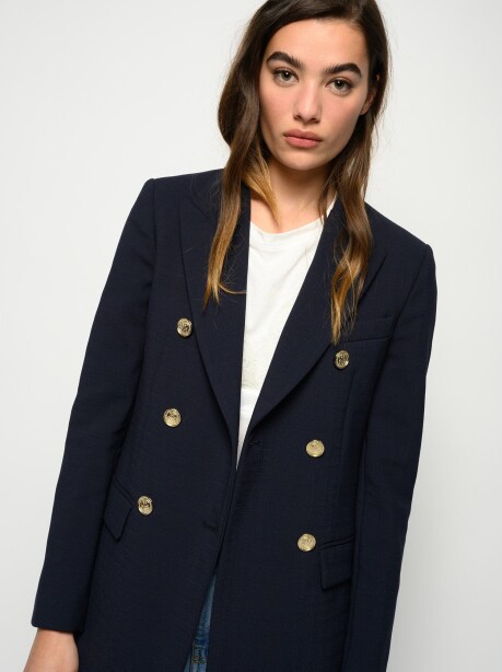 Blazer in viscosa stretch - 3