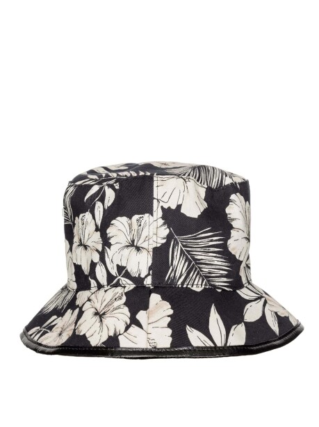 Buckle hat con stampa fiore grafico - 2