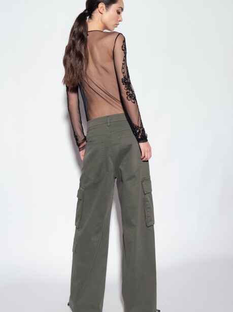 Pantaloni cargo oversize - 2