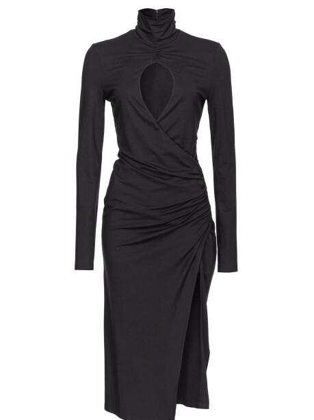 Vestito midi jersey fluido - 1