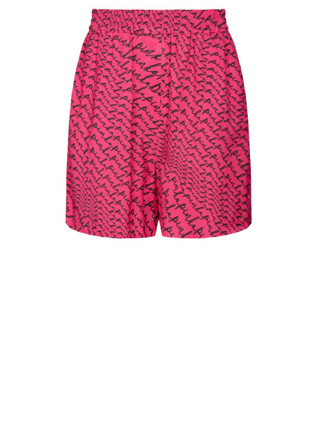 Shorts stampa logo fluido - 1