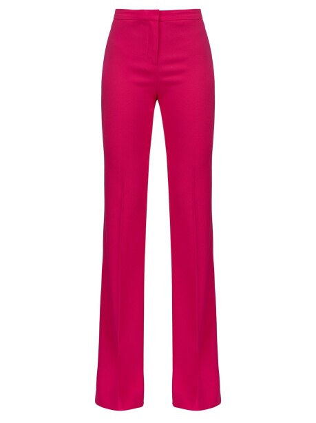 Pantaloni flare-fit a punto stoffa - 1