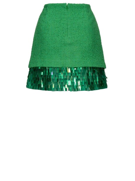 Mini skirt with square sequins - 2