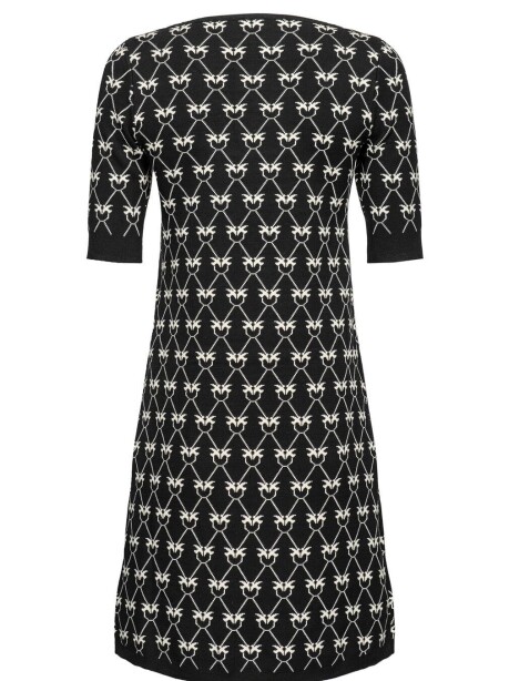 Monogram jacquard knit dress - 2