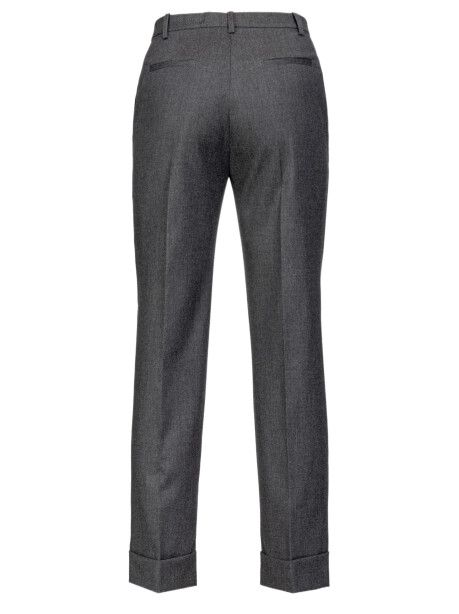 Classic model flannel trousers - 2