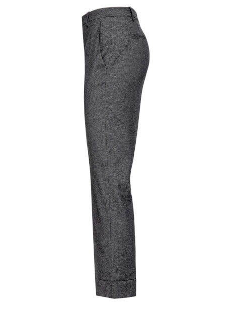 Classic model flannel trousers - 3