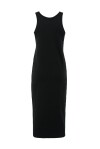 Ribbed American neckline dress - 2