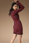 Jacquard check mini dress - 2