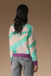 Zebra jacquard pullover - 2