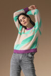 Zebra jacquard pullover - 3