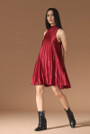 Short pleated dress - 1