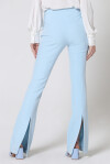 Fluid trousers with back slit - 3