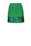 Mini skirt with square sequins - 1