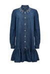 Vestito chemisier in denim - 1