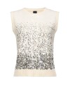 Top in maglia full paillettes - 1