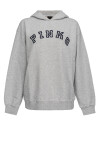 Felpa in cotone organico con logo Pinko - 1