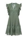 Mini dress con ricamo - 1