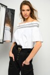 Blusa in popeline - 4