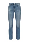 Jeans bootcut alla caviglia - 1