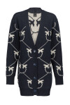 Cardi-coat jacquard monogram - 1