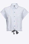 Camicia corta a righe - 1