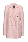 Blazer gessato fluido - 1