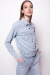 Camicia in denim twill leggero - 4