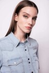 Camicia in denim twill leggero - 3